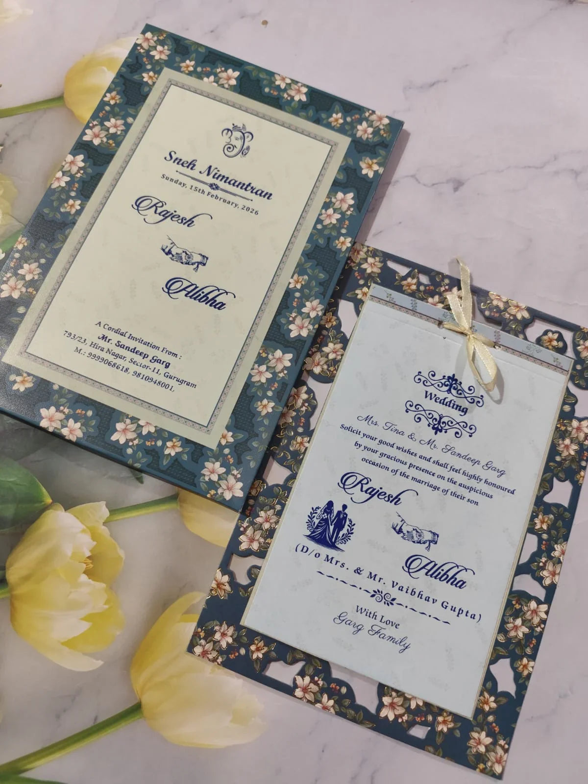 Gulshan Card Collection Designer Wedding Invitation Card (Pack of 50) AC 1125/54