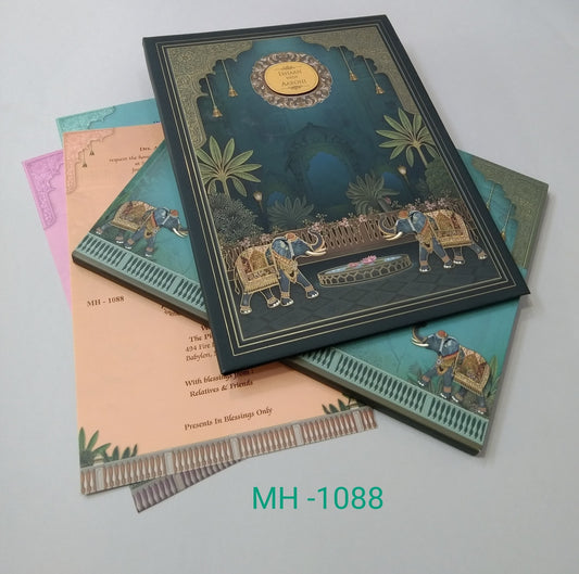 Gulshan Card Collection Designer Wedding Invitation Card (Pack of 50)