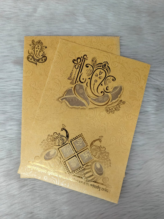 Gulshan Card Collection Designer Wedding Invitation Card (Pack of 50)