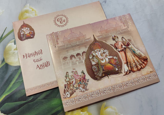 Gulshan Card Collection Designer Wedding Invitation Card (Pack of 50) AC 1125/24