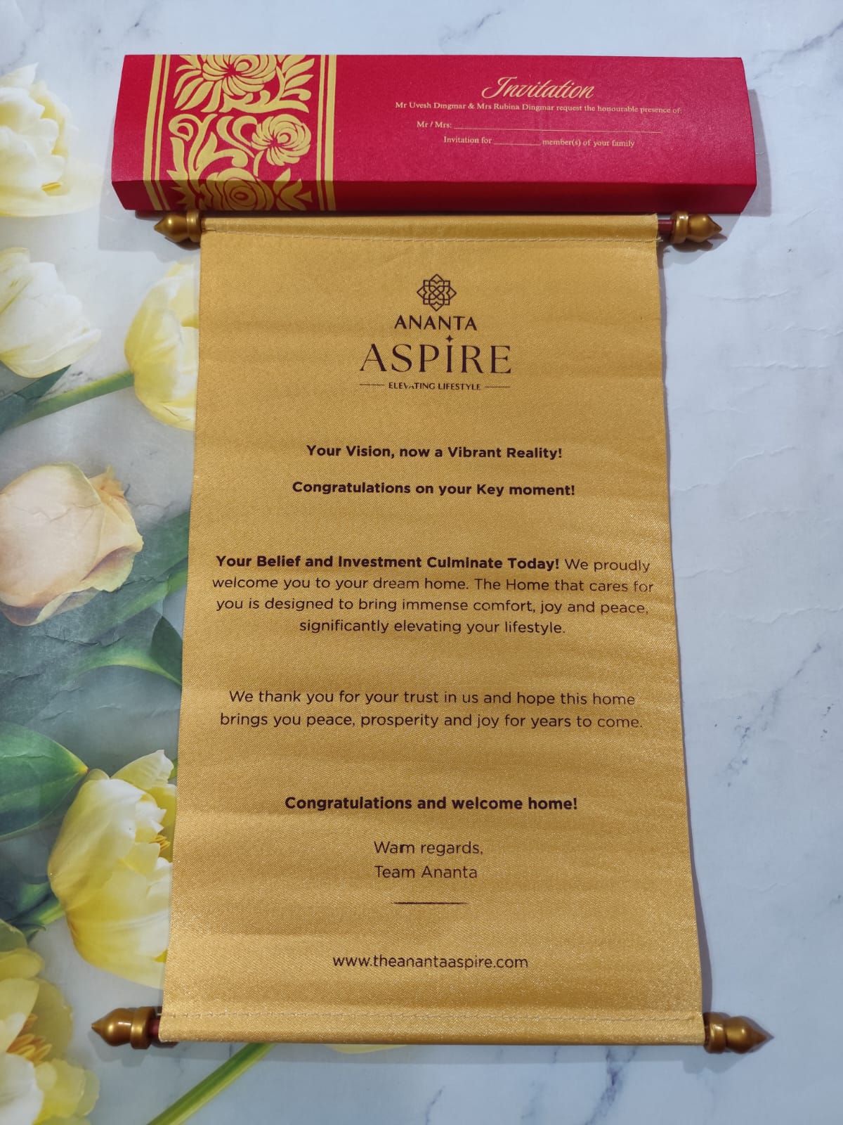 Gulshan Card Collection Designer Wedding Invitation Card (Pack of 50)