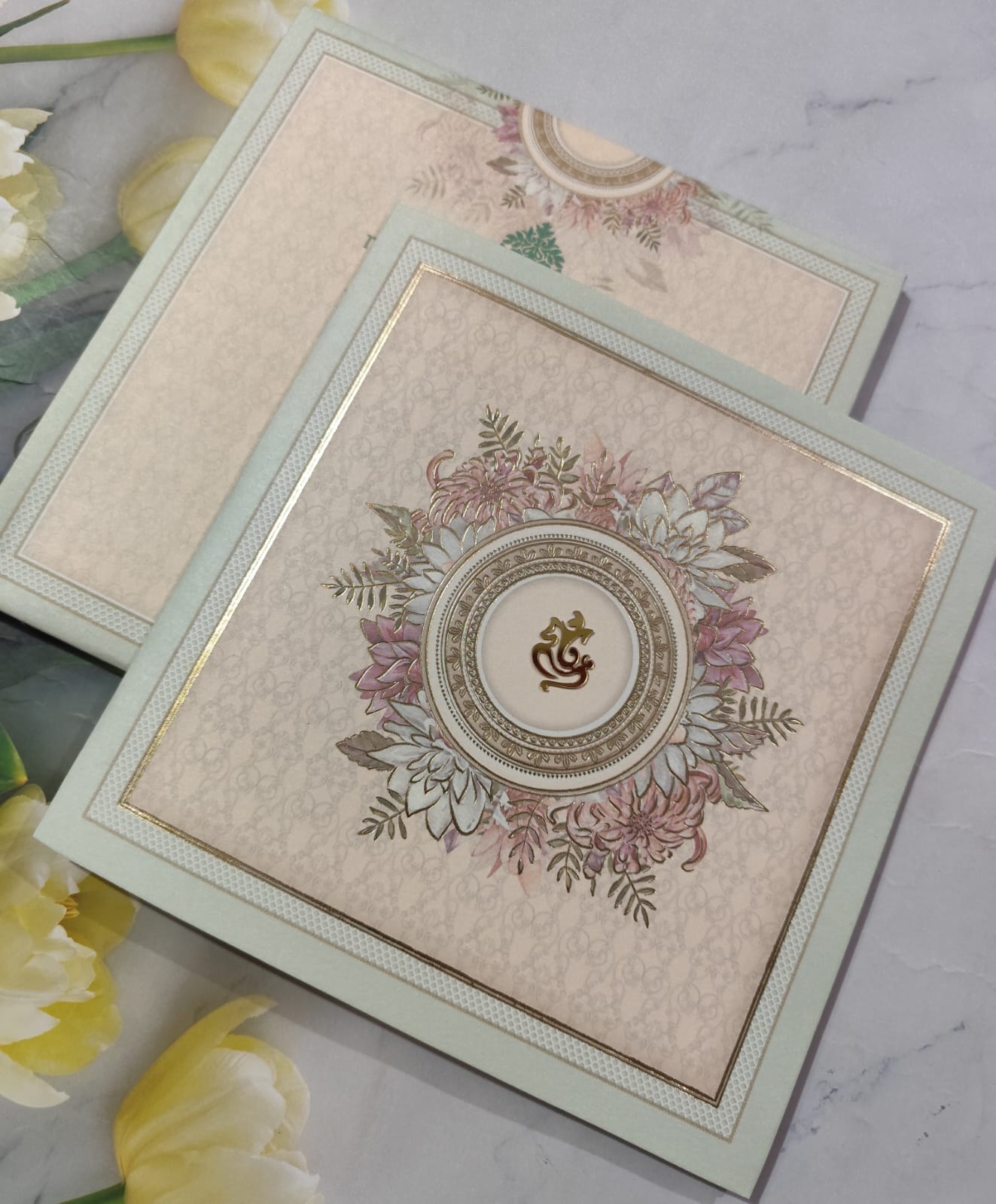 Gulshan Card Collection Designer Wedding Invitation Card (Pack of 50) RD