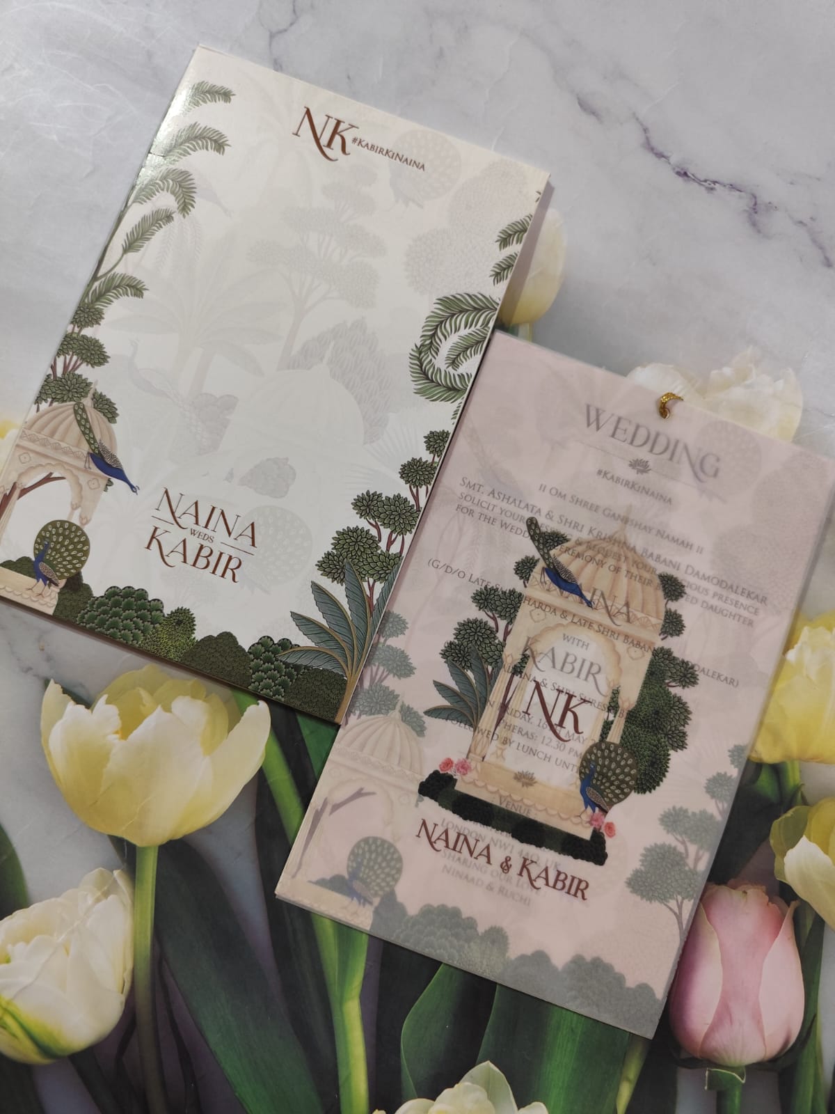 Gulshan Card Collection Designer Wedding Invitation Card (Pack of 50)