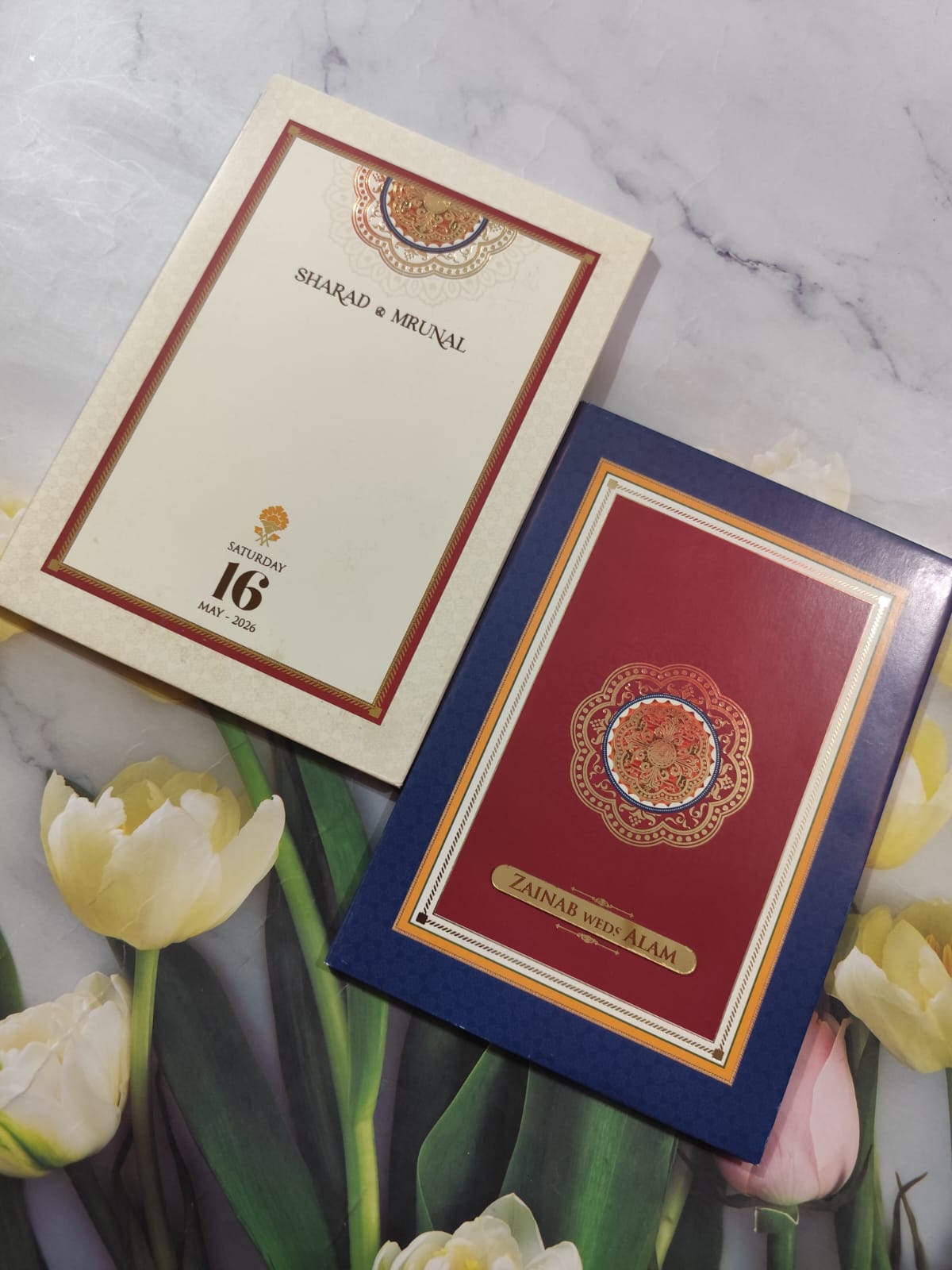 Gulshan Card Collection Designer Wedding Invitation Card (Pack of 50)