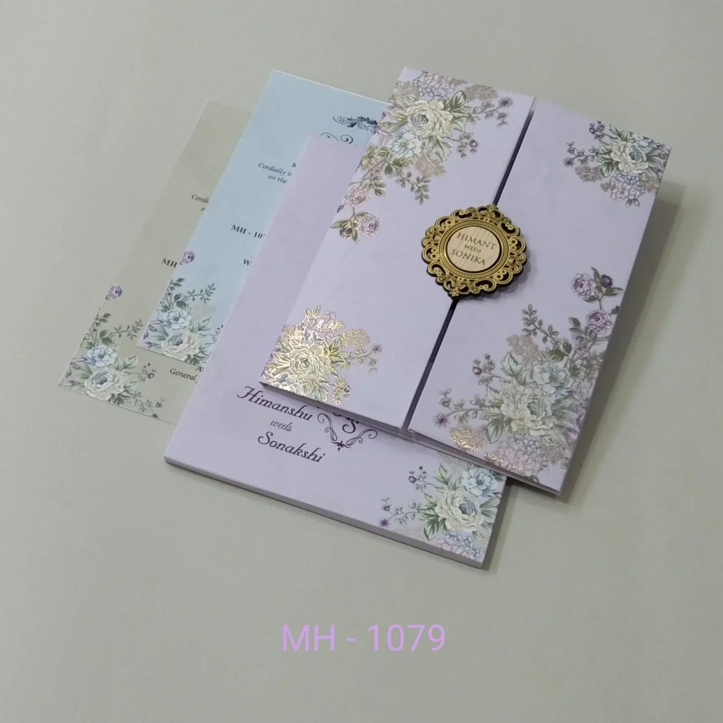Gulshan Card Collection Designer Wedding Invitation Card (Pack of 50)