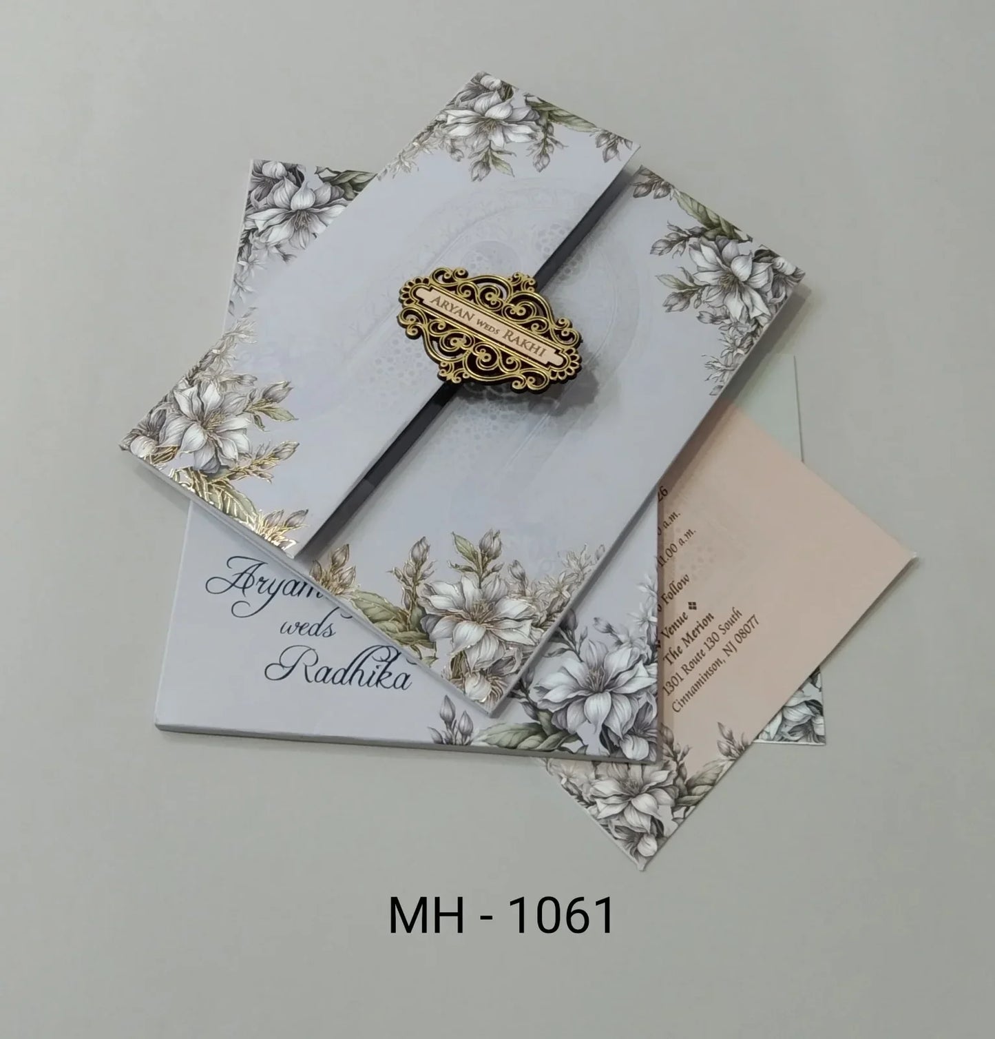 Gulshan Card Collection Designer Wedding Invitation Card (Pack of 50)