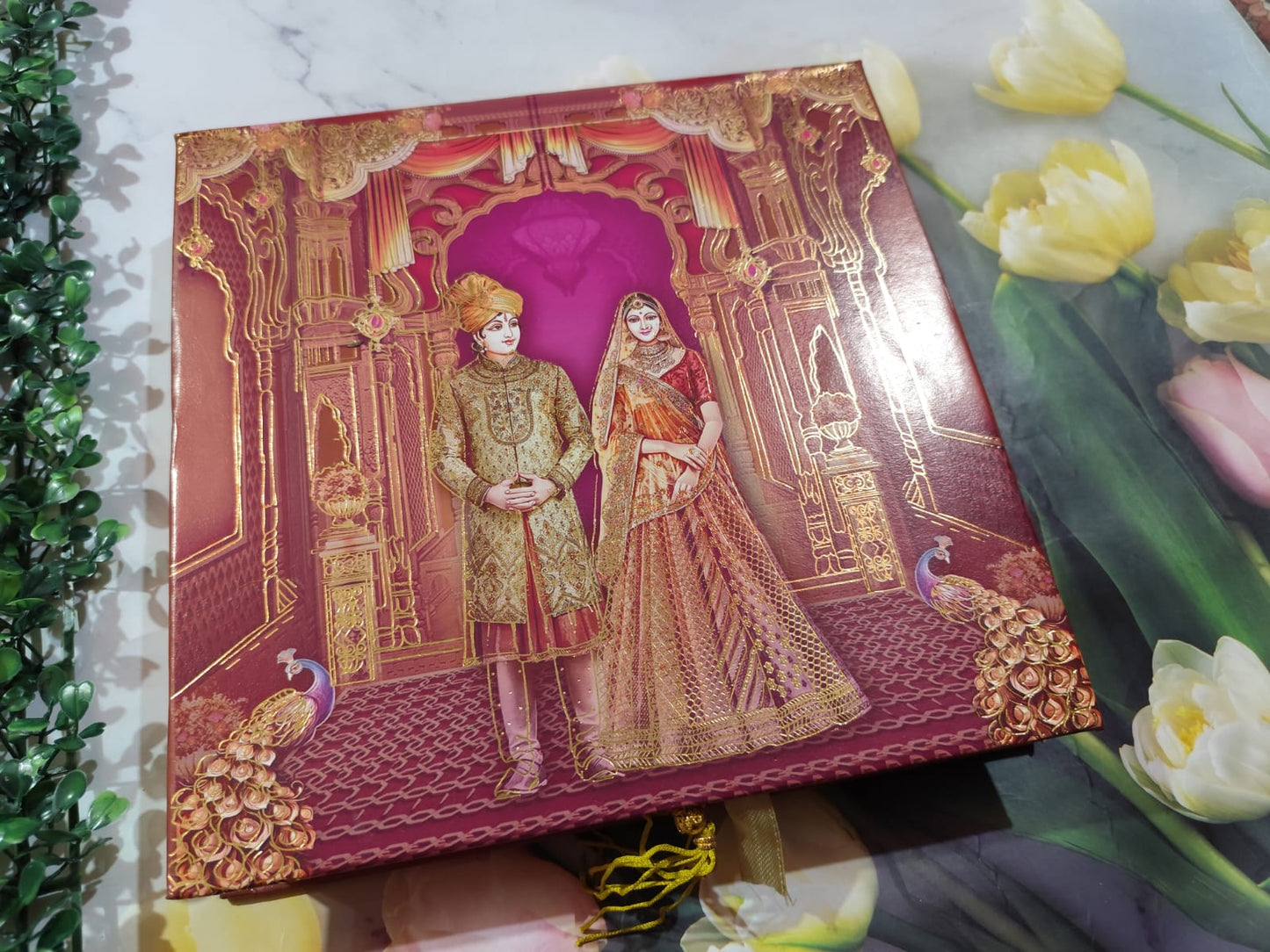 Gulshan Card Collection Designer Bhaji Box (Pack of 10)