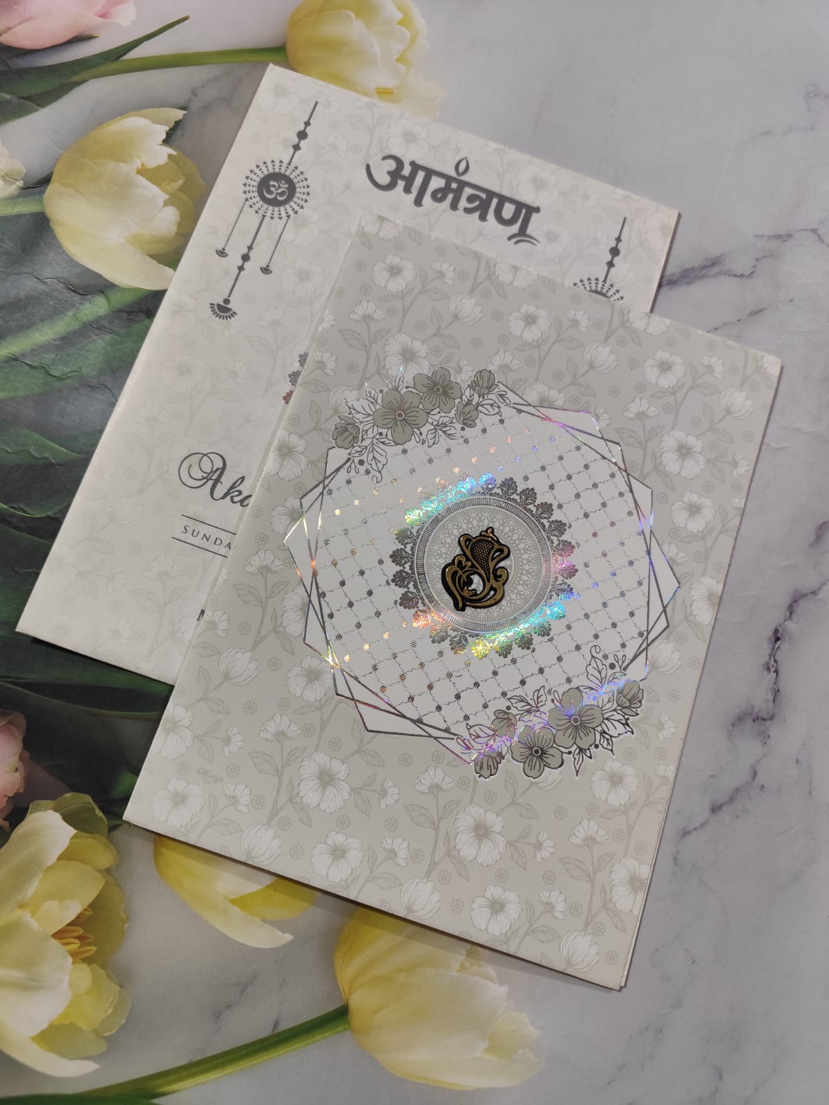 Gulshan Card Collection Designer Wedding Invitation Card (Pack of 50) AC 1125/90