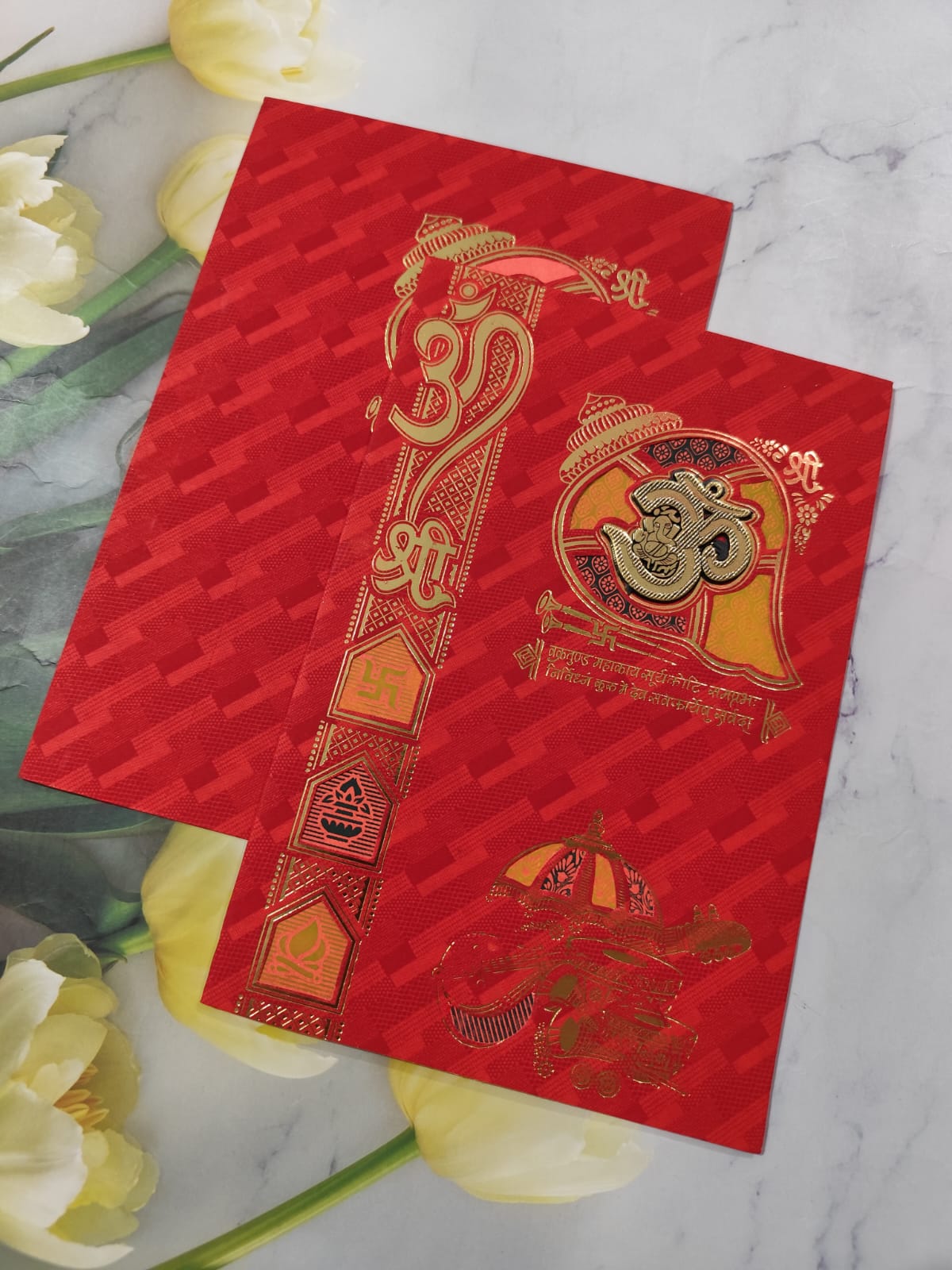 Gulshan Card Collection Designer Wedding Invitation Card (Pack of 50) SU