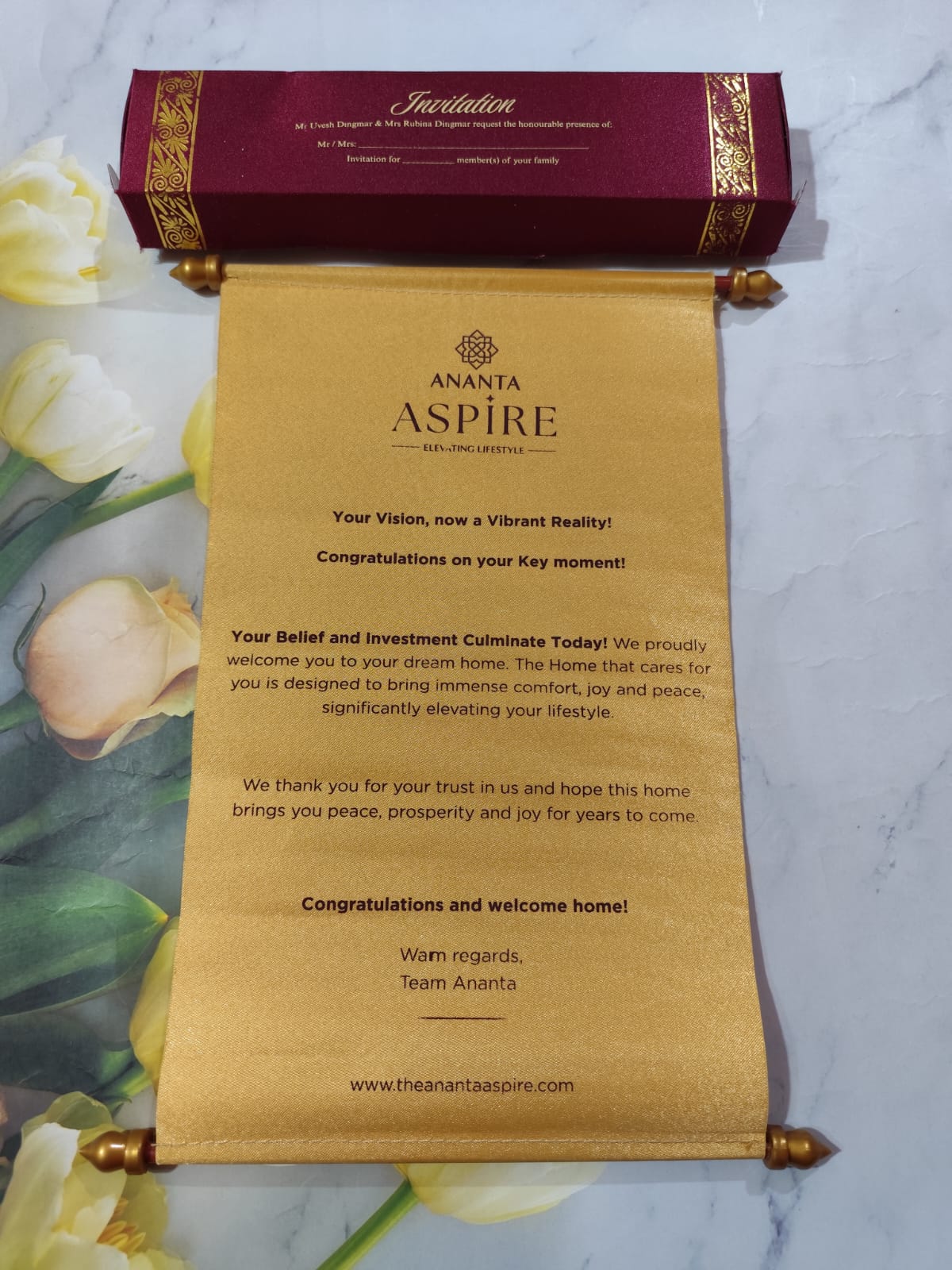 Gulshan Card Collection Designer Wedding Invitation Card (Pack of 50)