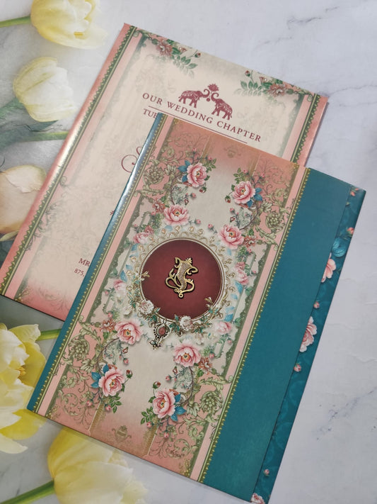 Gulshan Card Collection Designer Wedding Invitation Card (Pack of 50) AND