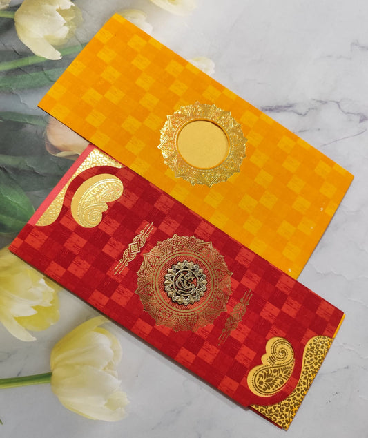 Gulshan Card Collection Designer Wedding Invitation Card (Pack of 50) RD