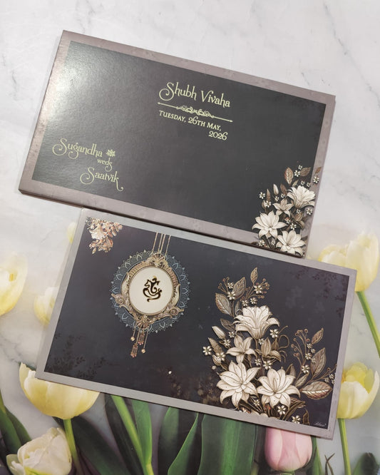 Gulshan Card Collection Designer Wedding Invitation Card (Pack of 50) RD (Copy) (Copy)