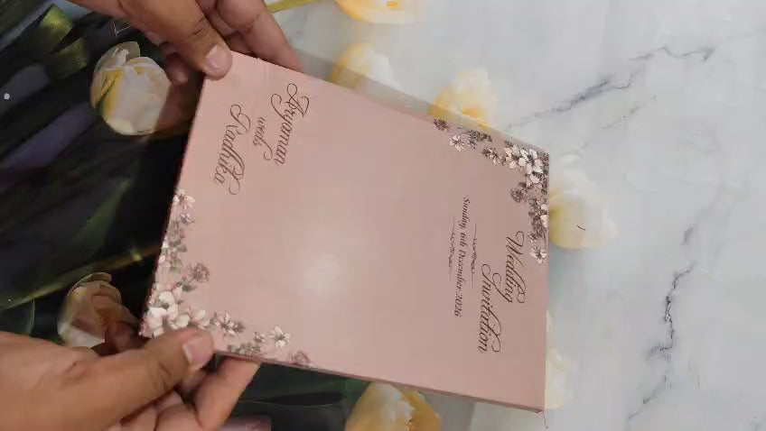 Gulshan Card Collection Designer Wedding Invitation Card (Pack of 50)