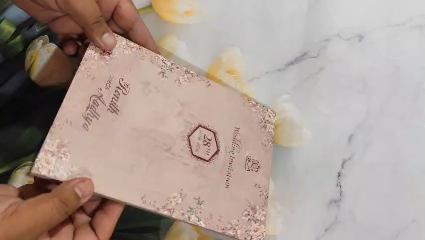 Gulshan Card Collection Designer Wedding Invitation Card (Pack of 50)
