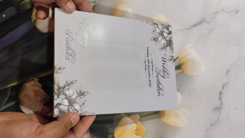 Gulshan Card Collection Designer Wedding Invitation Card (Pack of 50)
