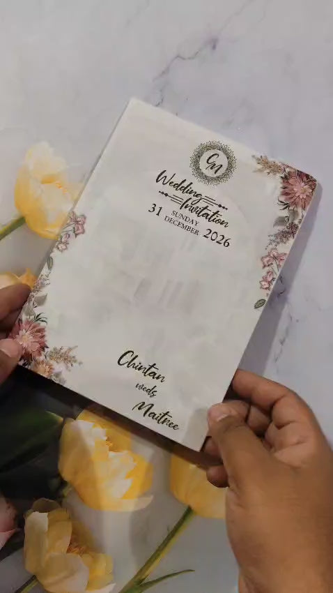 Gulshan Card Collection Designer Wedding Invitation Card (Pack of 50)