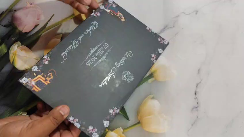 Gulshan Card Collection Designer Wedding Invitation Card (Pack of 50)