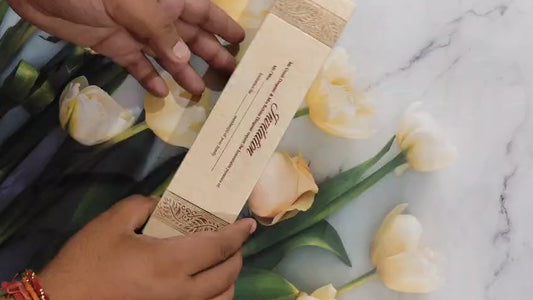 Gulshan Card Collection Designer Wedding Invitation Card (Pack of 50)