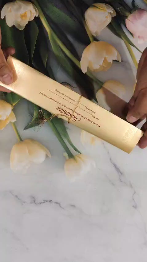 Gulshan Card Collection Designer Wedding Invitation Card (Pack of 50)