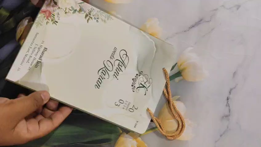 Gulshan Card Collection Designer Wedding Invitation Card (Pack of 50)