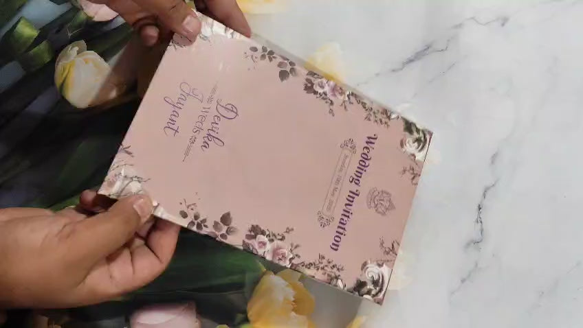 Gulshan Card Collection Designer Wedding Invitation Card (Pack of 50)