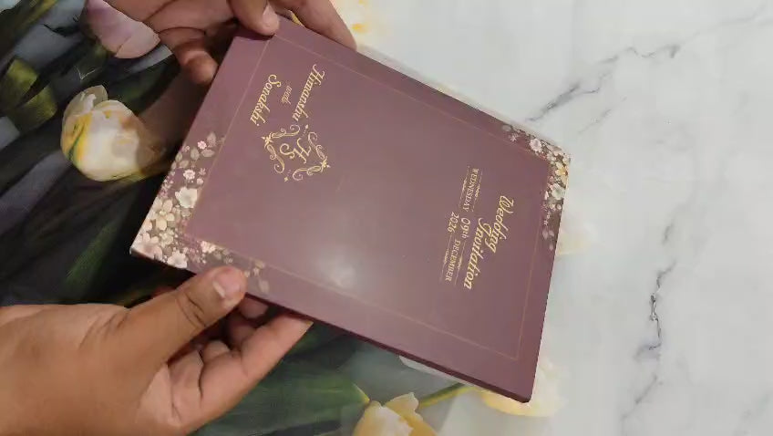 Gulshan Card Collection Designer Wedding Invitation Card (Pack of 50)